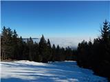 Kebelj - Veliki vrh (na Pohorju)