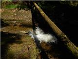 Ruška koča na Arehu - Mali Šumik waterfall