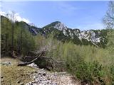 Planina Zajzera - Krniška glavica / Jof di Sompdogna