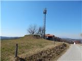 Trnovska vas - Grmada (at Vurberk) - northwestern peak