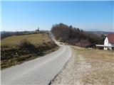 Trnovska vas - Grmada (at Vurberk) - northwestern peak