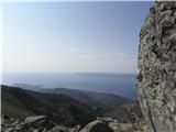 Lepetymnos (Lesbos - Grčija) razgled, v ozadju turška obala