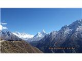 Everest, Lhotse in Ama Dablam