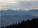 Kapunar (1051 m) Kamniško Savinjske Alpe