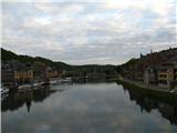 Dinant - Pogled na reko Meuse