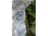 Lisca-zelo zahtevna planinska pot skale se neda odriniti