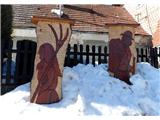 Sveti Urban-597m nad Mariborom etnološke umetnije ob poti