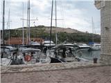 Split, Trogir, Marina Dejanova barka, ki jo bova ponovno oddala