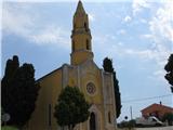 Loborika - Medulin - Rt Marlera - Premantura - Kamenjak Cerkev v Valturi