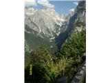 Planota Pradel 1540m-Dolomiti di Brenta zatrep doline delle Seghe