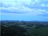 pogled z Velikega Vrha proti Donački gori