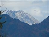 Podljubelj (Sroberje) - Bistriška planina