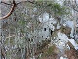 Turška jama  - Jama iz grebenčka