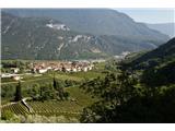 Sentiero Scaloni, Sentiero dell Anglone Končno se pot začne dvigovati proti grebenu