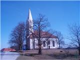Evangeličanska cerkev...Selo v Prekmurju.