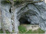 Rjavčeva jama Vhod v Rjavčevo jamo