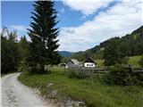 Weißenbach - Zgornja Belška planina / Obervellacheralm