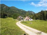 Weißenbach - Zgornja Belška planina / Obervellacheralm