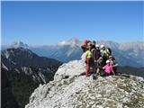Cima Cadin degli Elmi(2424m) - Furlanski Dolomiti 