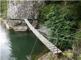 FERRATA SASSE -Lago d Idro viseči most