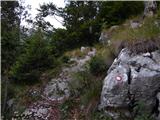 Gozdec - Old mountain hut on Kanin