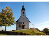 Limbarska gora  & sv. Miklavž  nasproti cerkvice v Križevski vasi ...