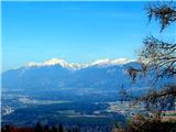 Sv.Jošt-Špičasti vrh-Sv.Mohor-Sveti Primož in Felicijan (Jamnik) (831 m) čudoviti razgledi