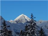 Lipenšči hrib 1375 m Triglav.