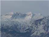 V Spodnjih Bohinjskih gorah je snega več