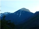 Tolminska korita - Planina na Kalu