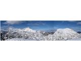 panorama od Kalškega grebena do Velikega vrha