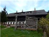 kropa_srednji_konec - Partisan cottage on Vodiška planina