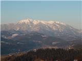 Šteharski vrh (Šteharnikov vrh), (1018 m) Peca