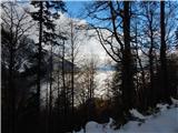 Belopeška jezera / Lago di Fusine - Črni vrh / Colrotondo