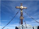 križ na vrhu Grossglocknerja