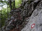 Gozdec - Old mountain hut on Kanin