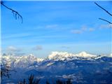lep pogled proti Kamniškim Alpam