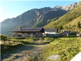 Parkirišče pod planino Jamnig - Vordere Geislspitze / Vorderer Gesselkopf