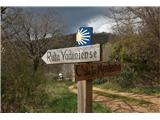 Camino Vadiniense - neznana pot proti Santiagu Pogostost oznak je verjetno  odvisno od lokalne skupnosti in zainteresiranosti