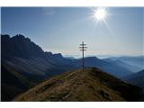 Dolomiti Puez Odle - med prijaznimi velikani Razglednik Col di Poma,  visok 2422 m