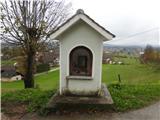 Prva kapelica v vasi Golec pri Vinici.