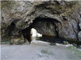 Zelške jame, kjer reka Rak začne svojo pot v Rakovem Škocjanu