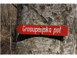 GPP - Grosupeljska planinska pot V to smer greva ...