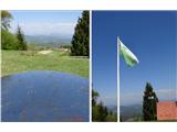 Javor - Mali vrh - Obolno - Gozd Reka - Janče razglednik in občinska zastava