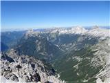 vrhovi nad Zadnjo Trento