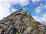 Vzpon na Kraspesspitze: zadnji vzpon proti vrhu