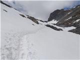 20.-21. julij 2020: Habicht (3277 m) in Kalkwand Prečkanje ledeniških ostankov I.