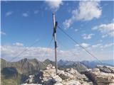 20.-21. julij 2020: Habicht (3277 m) in Kalkwand Vrh Kalkwanda (2564 m) I.