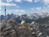 20.-21. julij 2020: Habicht (3277 m) in Kalkwand Vrh Kalkwanda (2564 m) III.