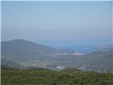 Korčula - Kom 508 m vrh Hum in Vela luka